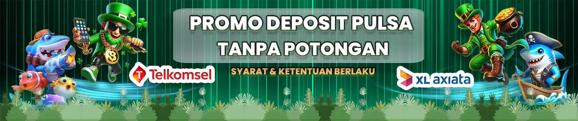 DEPOSIT PULSA TANPA POTONGAN